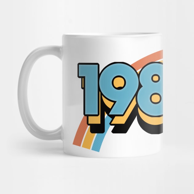 1981 ∆  Retro Birthday Design by DankFutura